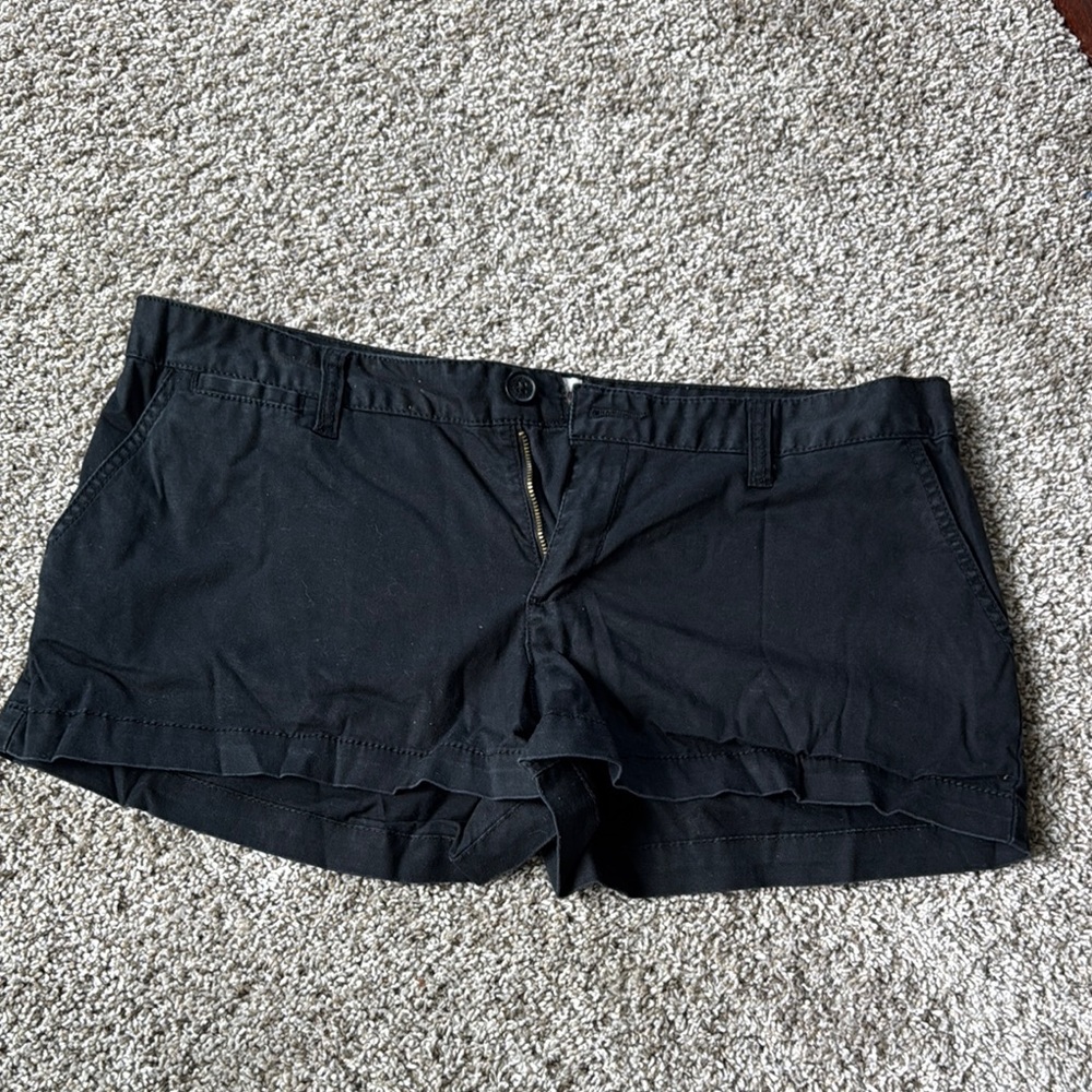 Mossimo Supply Co Black Jean Shorts Classic Style
